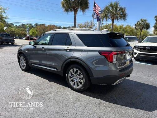 Carbonized Gray Metallic 2026 Ford Explorer Platinum
