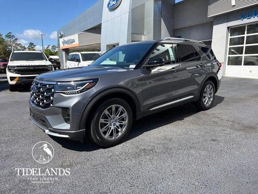 Carbonized Gray Metallic 2026 Ford Explorer Platinum