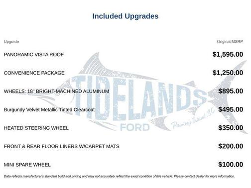 Burgundy 2024 Ford Edge SEL