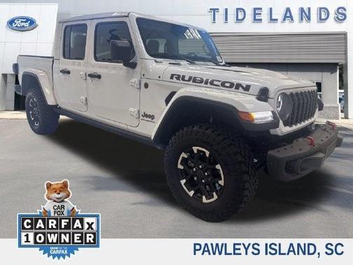 Bright White Clearcoat 2025 Jeep Gladiator Rubicon