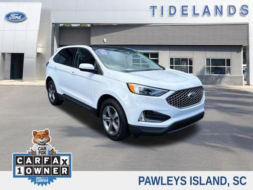 Oxford White 2024 Ford Edge SEL