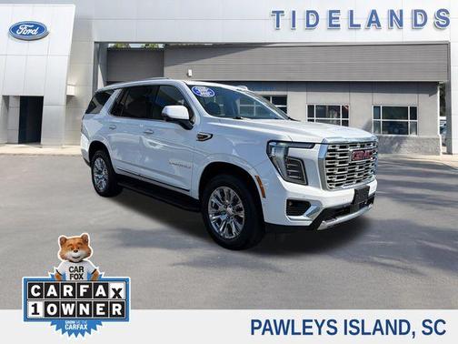 Summit White 2025 GMC Yukon Denali