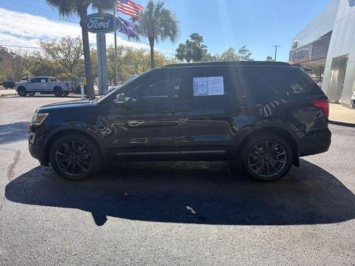 Shadow Black 2017 Ford Explorer XLT
