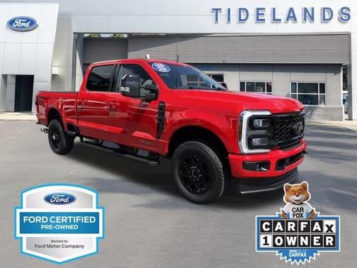 Race Red 2025 Ford F-250 Lariat
