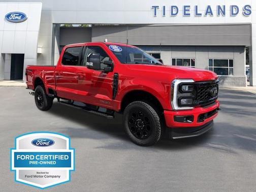Race Red 2025 Ford F-250 Lariat