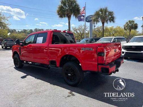 Race Red 2025 Ford F-250 Lariat