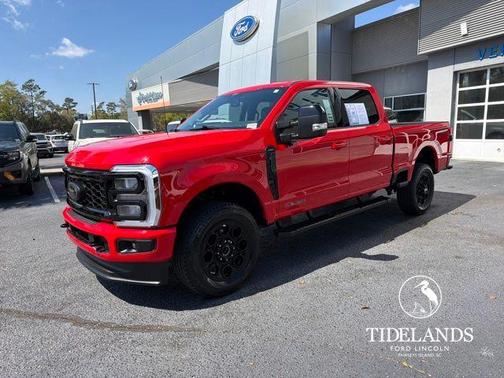 Race Red 2025 Ford F-250 Lariat