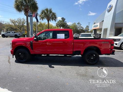 Race Red 2025 Ford F-250 Lariat