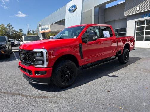 Race Red 2025 Ford F-250 Lariat