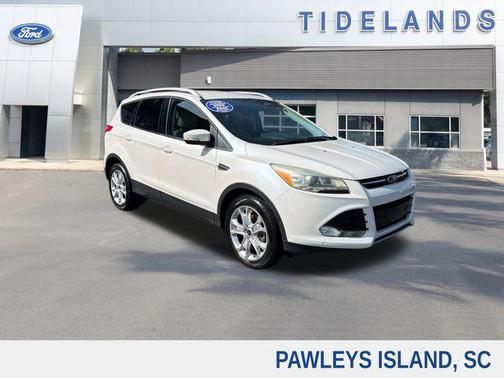White Platinum Clearcoat Metallic 2016 Ford Escape Titanium
