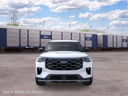 Star White 2026 Ford Explorer Platinum