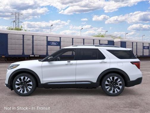 Star White 2026 Ford Explorer Platinum