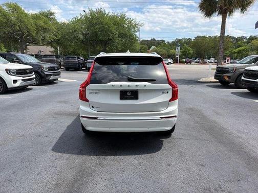 Crystal White 2024 Volvo XC90 B6 Plus Bright Theme 6-Seater