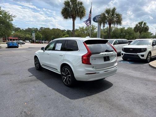 Crystal White 2024 Volvo XC90 B6 Plus Bright Theme 6-Seater