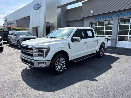 Star White 2024 Ford F-150 Lariat