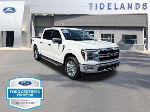 Star White 2024 Ford F-150 Lariat