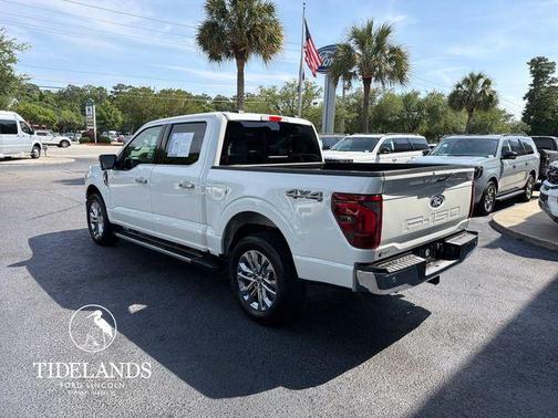Star White 2024 Ford F-150 Lariat