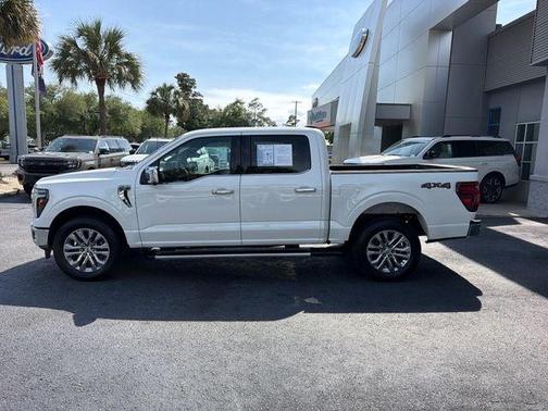 Star White 2024 Ford F-150 Lariat