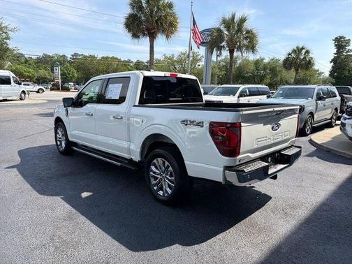 Star White 2024 Ford F-150 Lariat