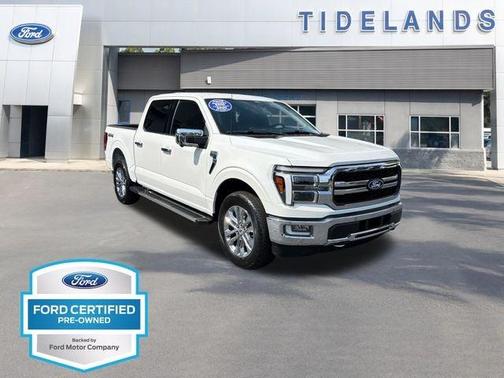 Star White 2024 Ford F-150 Lariat