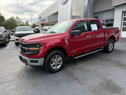 Red Metallic 2025 Ford F-150 XLT
