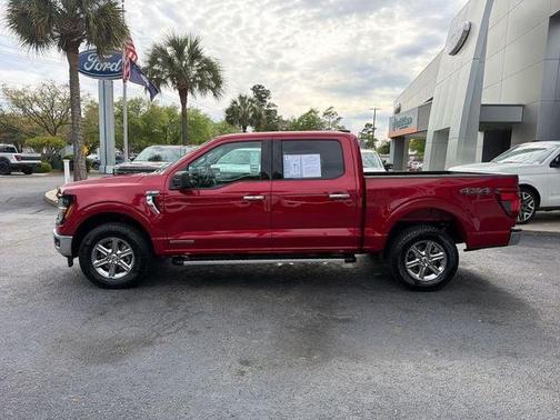 Red Metallic 2025 Ford F-150 XLT