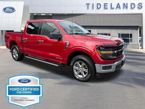 Red Metallic 2025 Ford F-150 XLT