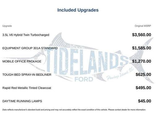 Red Metallic 2025 Ford F-150 XLT