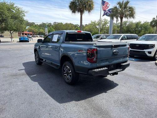Azure Gray Metallic 2024 Ford Ranger Lariat