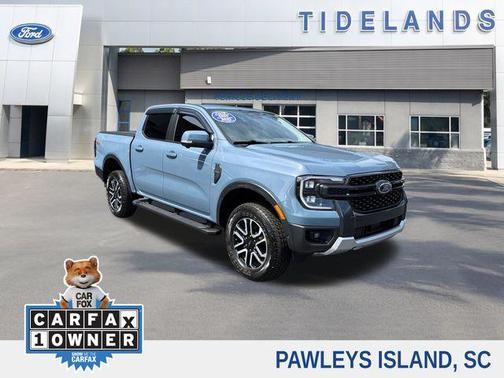 Azure Gray Metallic 2024 Ford Ranger Lariat