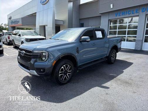 Azure Gray Metallic 2024 Ford Ranger Lariat