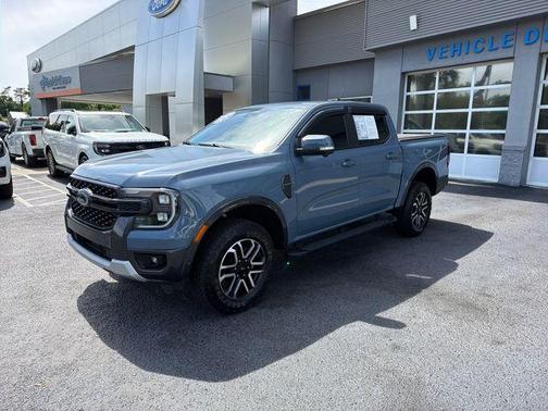 Azure Gray Metallic 2024 Ford Ranger Lariat