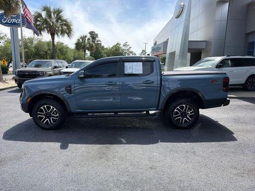 Azure Gray Metallic 2024 Ford Ranger Lariat