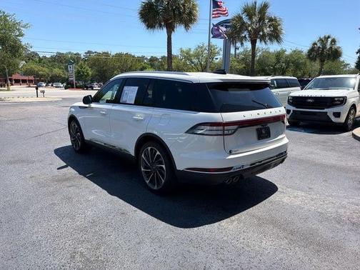 White Metallic 2025 Lincoln Aviator Reserve RWD