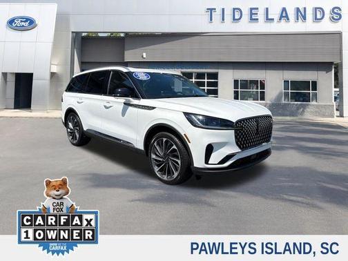 White Metallic 2025 Lincoln Aviator Reserve RWD