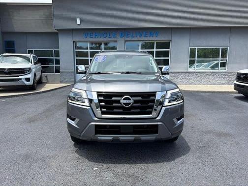 Gun Metallic 2023 Nissan Armada Platinum