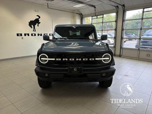 Azure Gray Metallic 2025 Ford Bronco Outer Banks