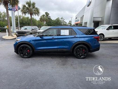 Blue Metallic 2023 Ford Explorer ST