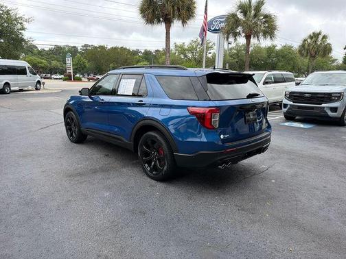 Blue Metallic 2023 Ford Explorer ST