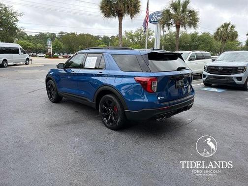 Blue Metallic 2023 Ford Explorer ST