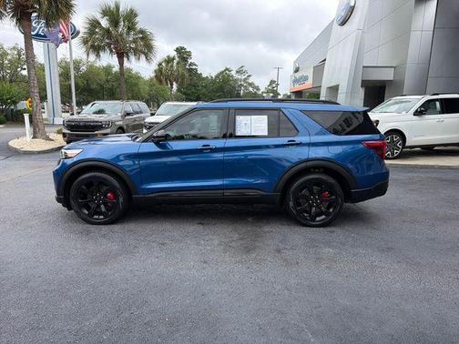 Blue Metallic 2023 Ford Explorer ST