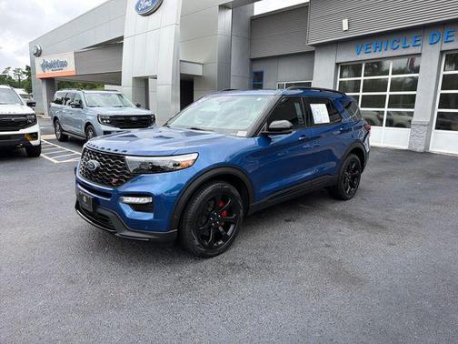 Blue Metallic 2023 Ford Explorer ST