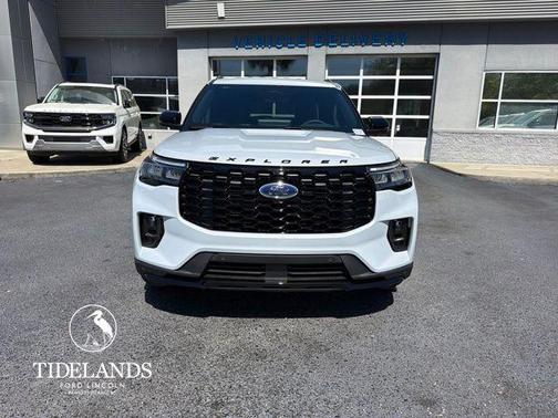 Space White Metallic 2026 Ford Explorer ST-Line
