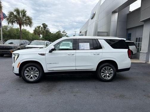 Summit White 2025 GMC Yukon Denali