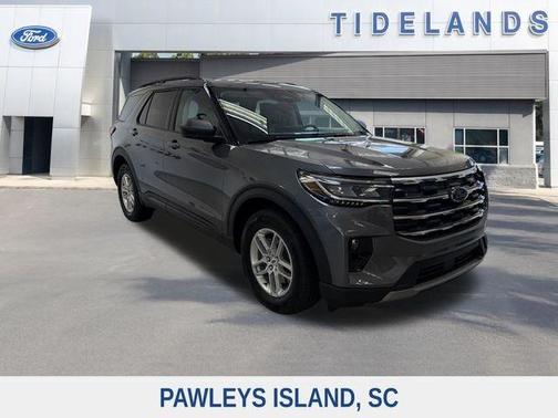 Carbonized Gray Metallic 2026 Ford Explorer Active