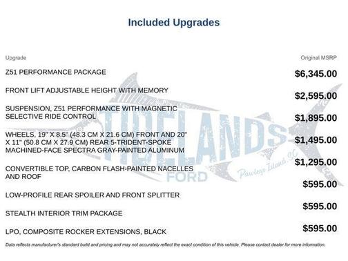 2023 Chevrolet Corvette Stingray w/3LT