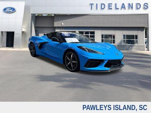 Rapid Blue 2023 Chevrolet Corvette Stingray w/3LT