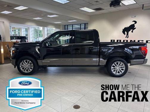 Black Metallic 2025 Ford F-150 King Ranch