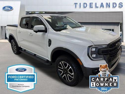 Oxford White 2024 Ford Ranger Lariat