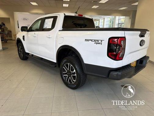 Oxford White 2024 Ford Ranger Lariat